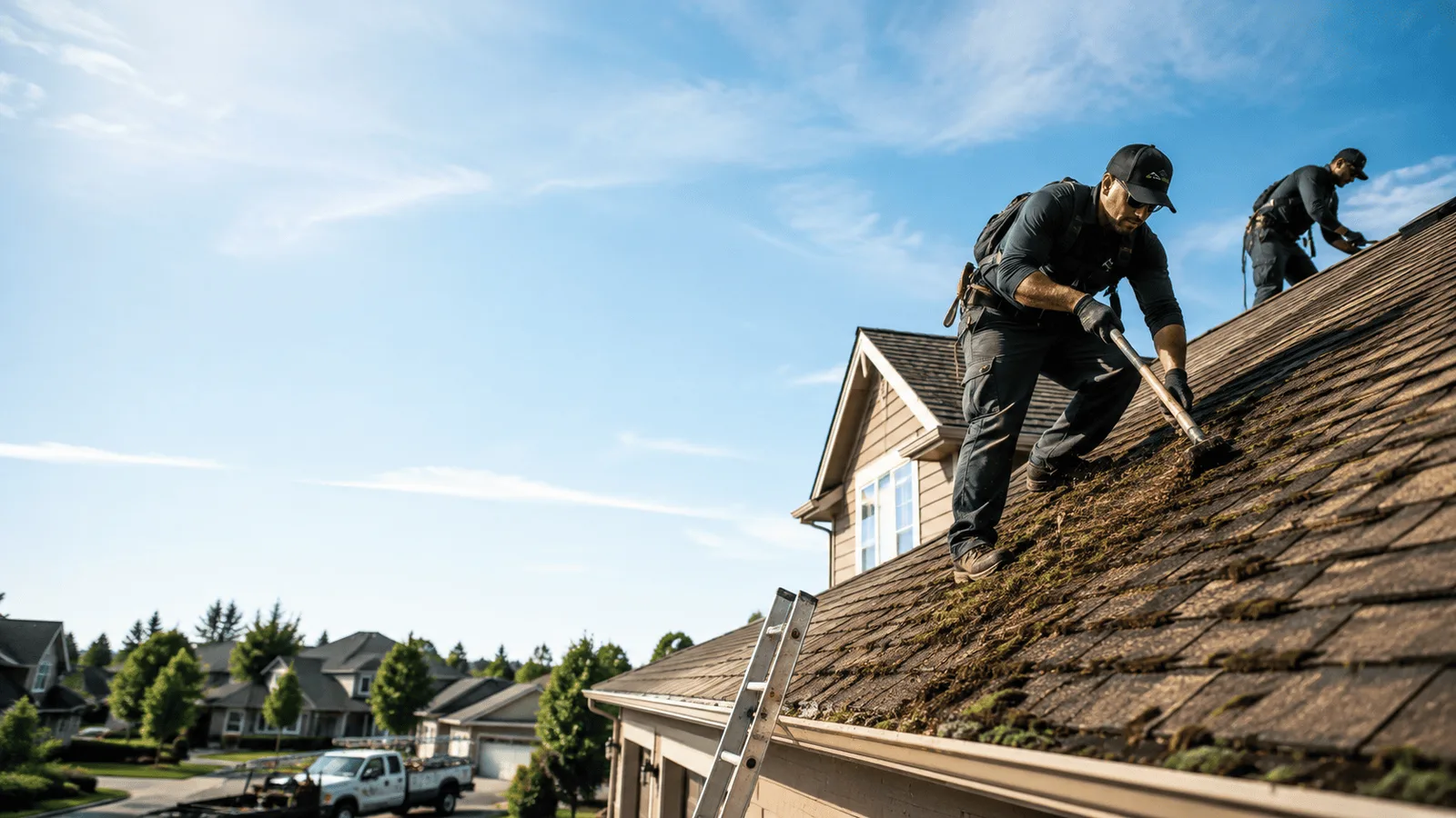 Roof Moss Removal in Hiland, WY near me